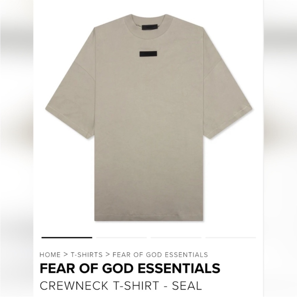 Fear of god essentials tshirt